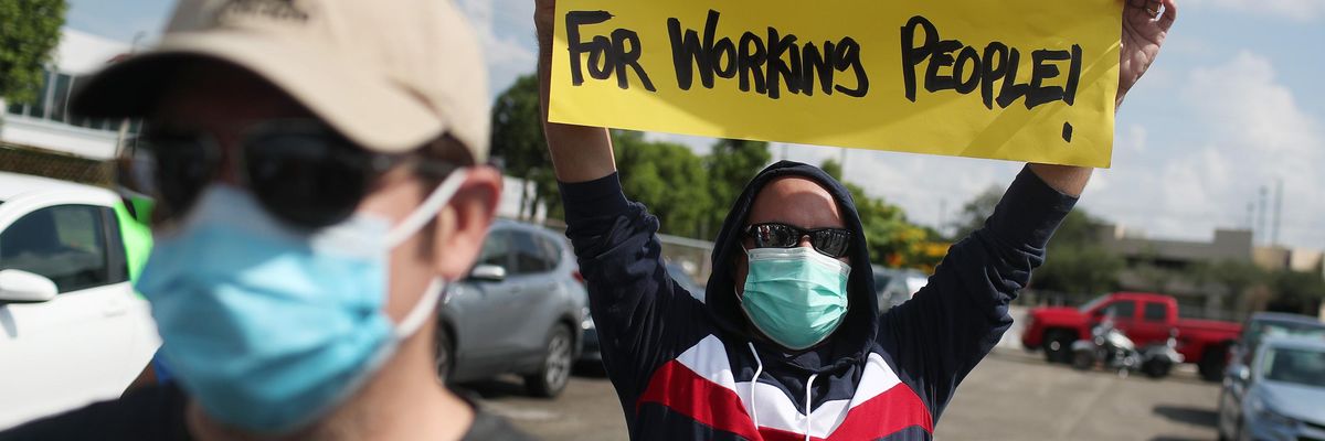 Floridians rally in support of unemployment benefits