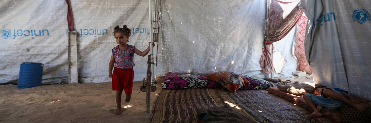 Focus On: Four-year-old Amputee Jalar Alaa Daban