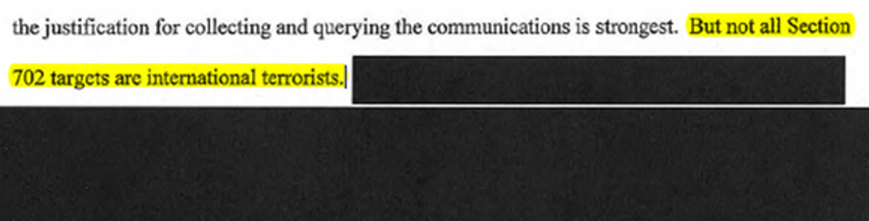 FOIA document screenshot