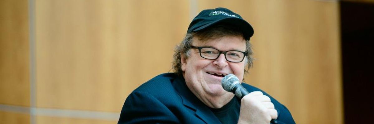 'One Down. One to Go': Michael Moore Hints at Project Aimed at Roseanne and Trump's Shared Racism