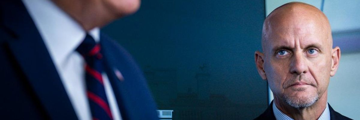 In Latest Sign of Covid-19 Politicization, FDA Officials Fired After Director Apologizes for Overstating Plasma Benefits