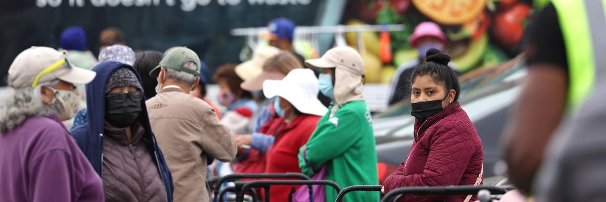 Food prices and inflation as people wait for community aid