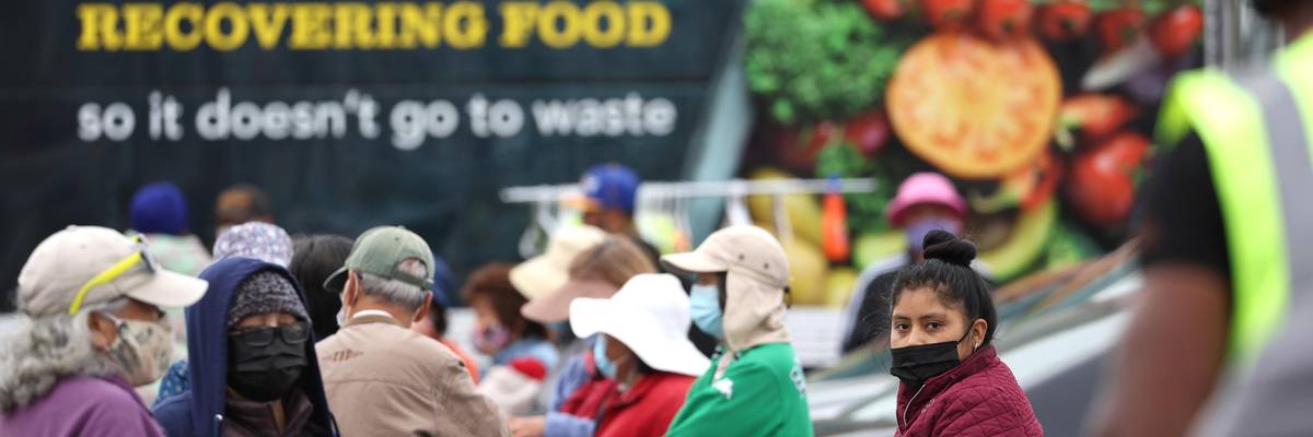 Food prices and inflation as people wait for community aid