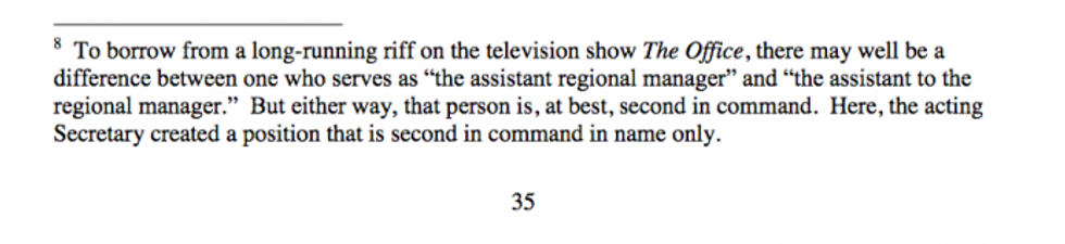Footnote from page 35 of the March 1, 2020 ruling from U.S. District Judge Randolph Moss in Washington