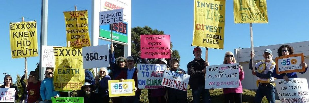 Heat Building on Exxon as Multiple Probes Explore Climate Cover-Up