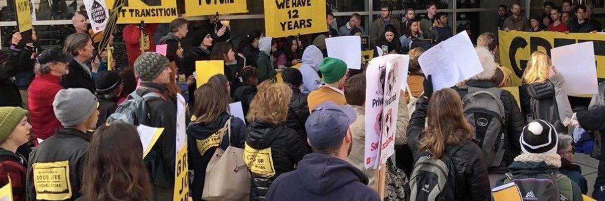 For the Future of Our Communities, Labor Support for The Green New Deal