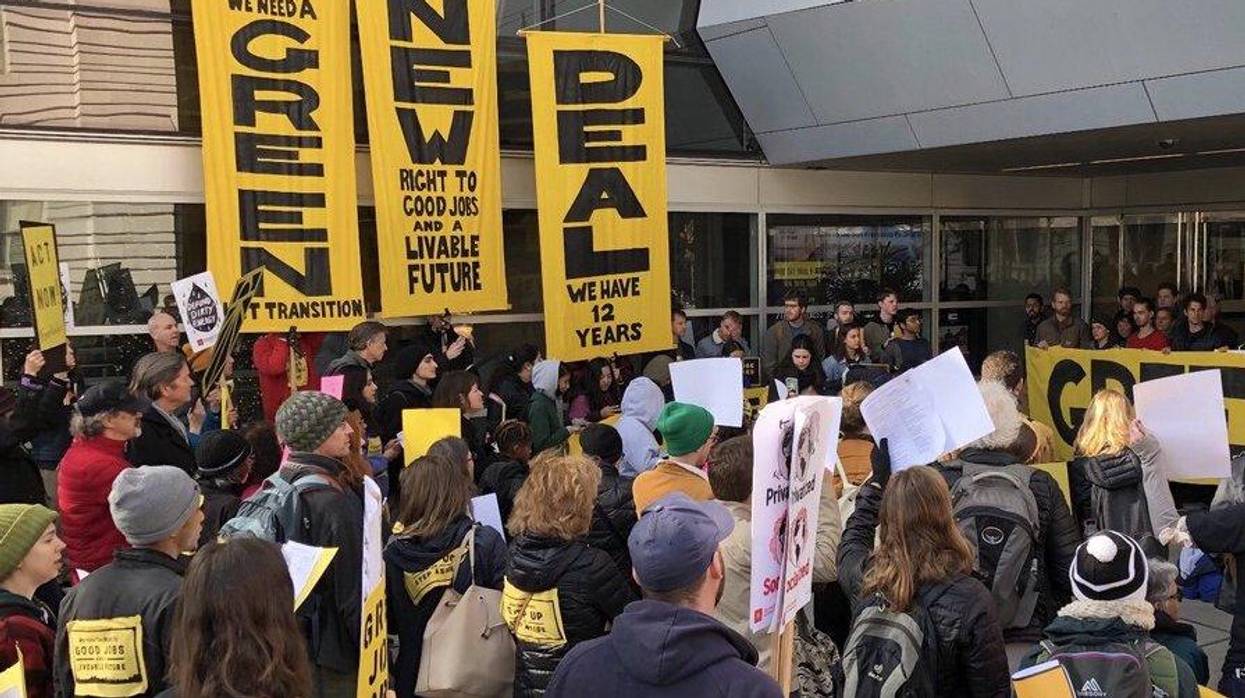 For the Future of Our Communities, Labor Support for The Green New Deal