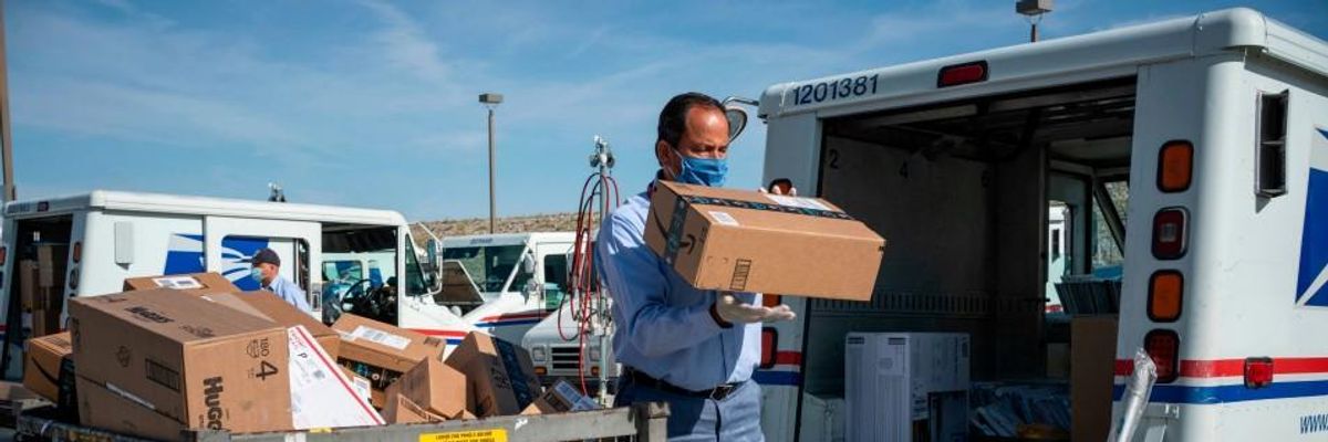 The Postmaster General's Manufactured Mail Slowdown and Racial Inequality