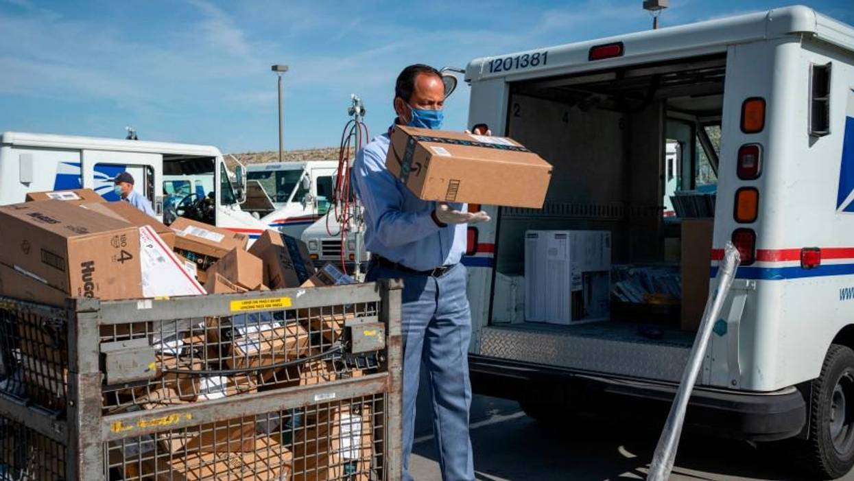 The Postmaster General's Manufactured Mail Slowdown and Racial Inequality