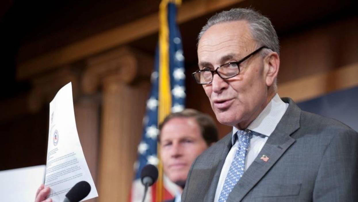 Chuck Schumer's Actions on the National Stage Get Little Scrutiny From His Local Press
