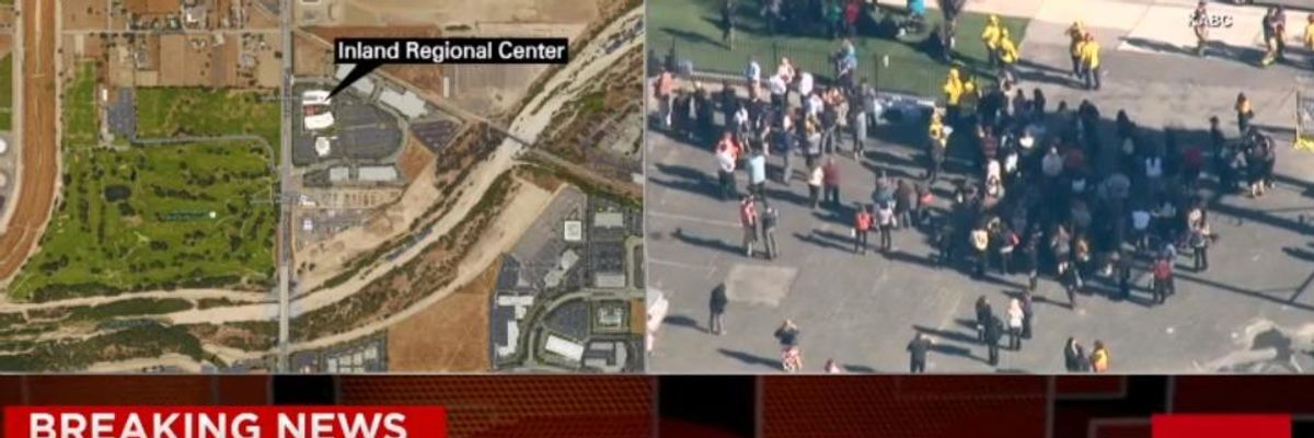 At Least 14 Dead; 17 Wounded in San Bernardino, CA Shooting