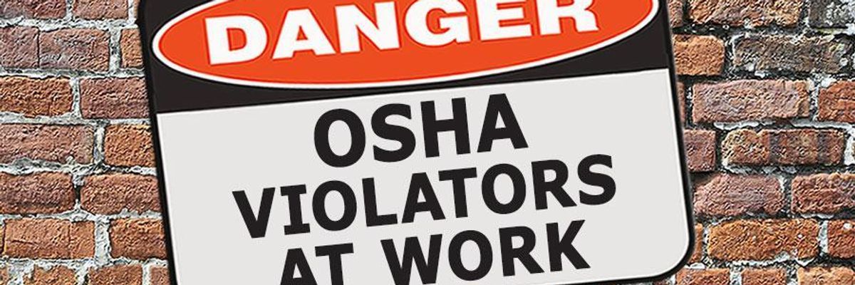 Reporter's Guide: Federal Contractors with History of OSHA Violations Battle New Safety Rules