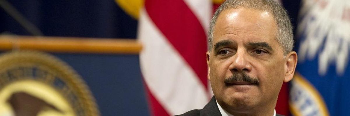 Eric Holder Makes Ads for Hillary Clinton While Making Deals for Corporate Clients