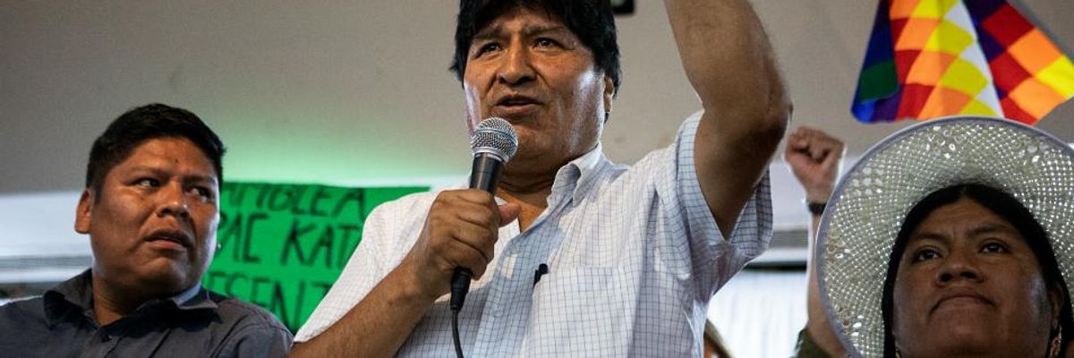 'They Are Afraid of Democracy,' Says Evo Morales as Bolivian Tribunal Bars Him From Running for Senate