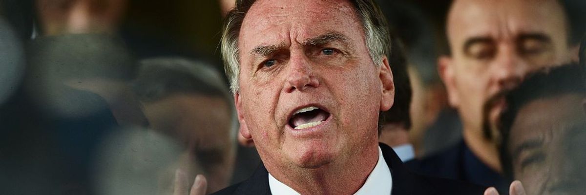 Former Brazilian President Jair Bolsonaro