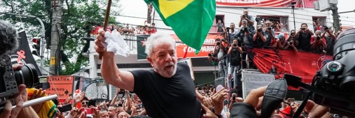 Lula Vows to 'Battle for Democracy' Against Bolsonaro Push to 'Destroy' Decades of Progress in Brazil