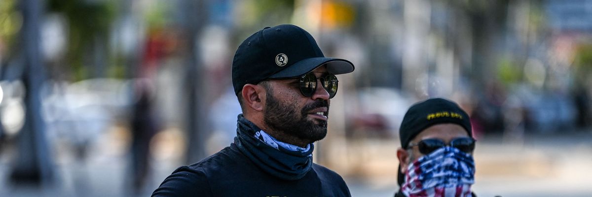 Former chairman of the Proud Boys Enrique Tarrio