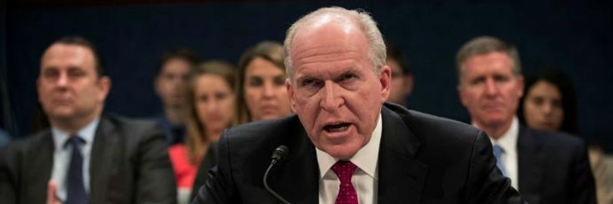 Shed Not a Tear for War Criminal John Brennan, Say Legal Experts, But Also Recognize Danger of Trump Abusing Power to Punish Critics