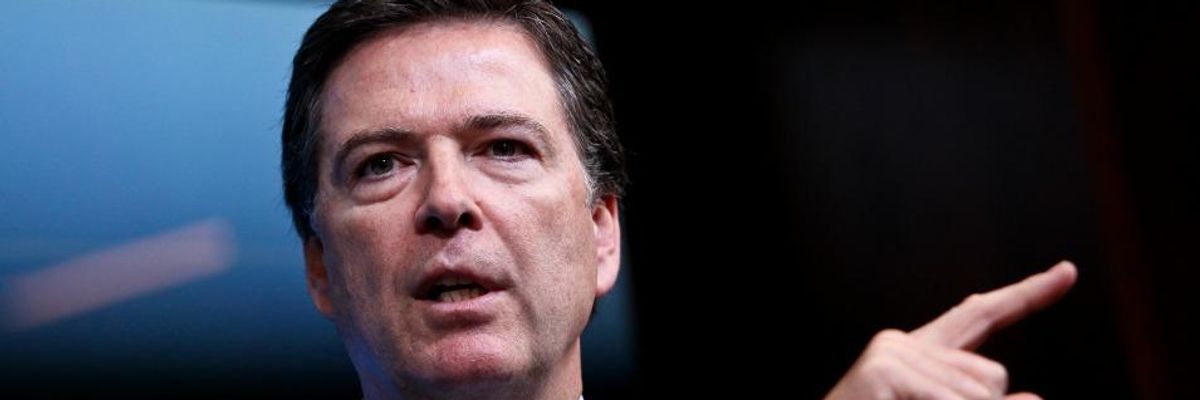 As Ex-FBI Director Speaks Out, Trump Erupts: 'My Great Honor to Fire James Comey!'