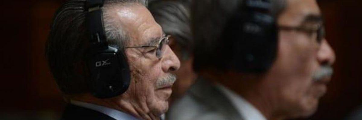 Former US-backed Guatemalan Dictator Efrain Rios Montt Dies Facing Genocide Charges
