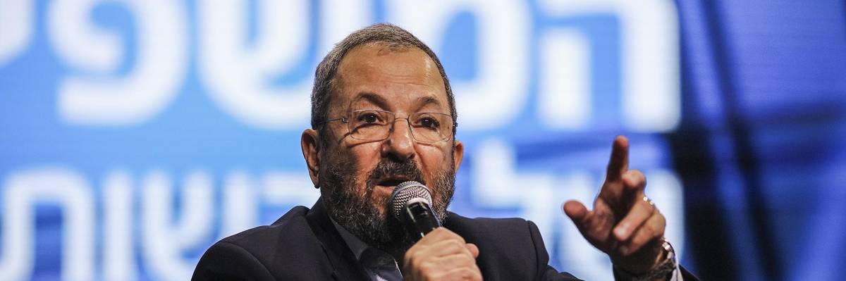 Former Israeli Prime Minister Ehud Barak