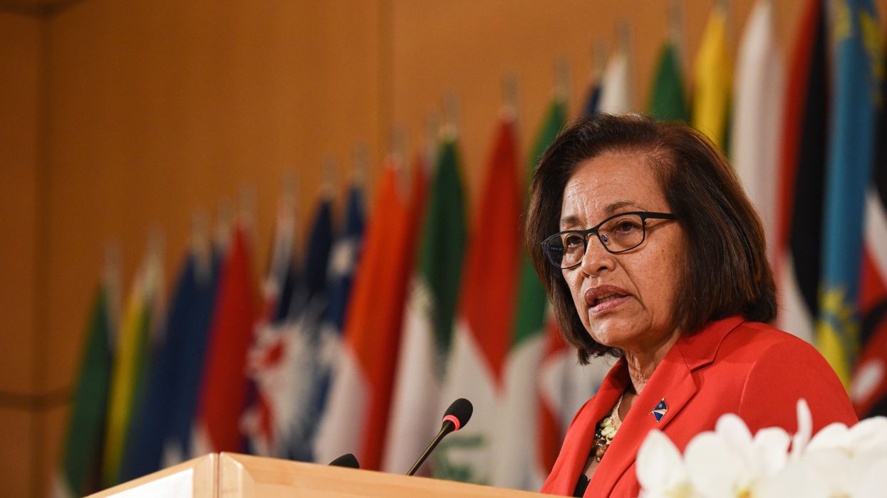 Former Marshallese President Hilda Heine