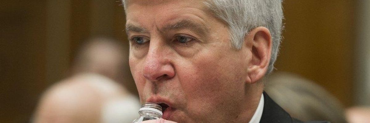 'Slap in the Face to the People of Flint' as Former Mich. Gov. Snyder Appointed to Harvard Fellowship