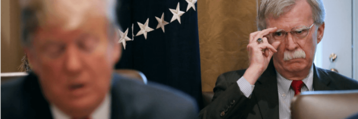 Progressives 'Overjoyed' as John Bolton Leaves White House