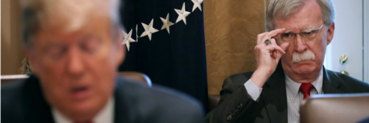 Progressives 'Overjoyed' as John Bolton Leaves White House