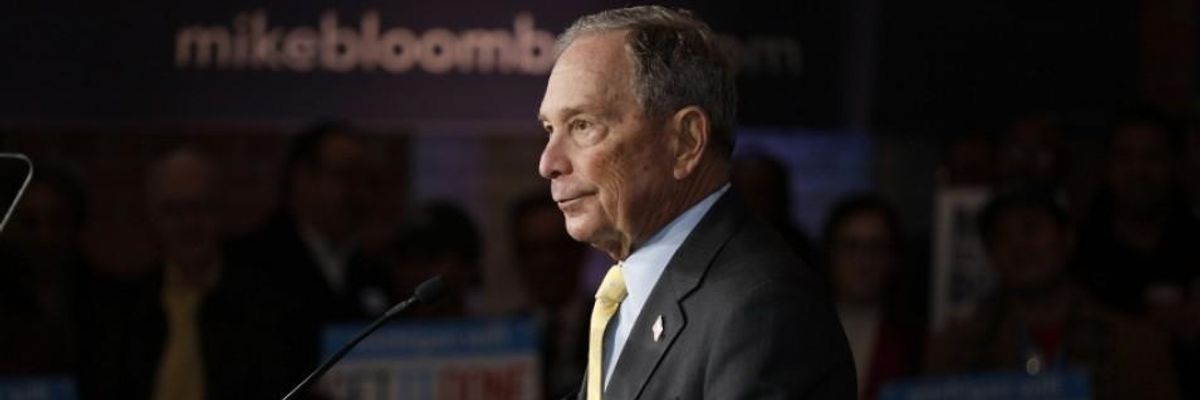 After 'Former GOP Oligarch' Bloomberg Airs Ad Criticizing Online Vulgarity, Progressives Point to Former Mayor's Long Record of Bigotry