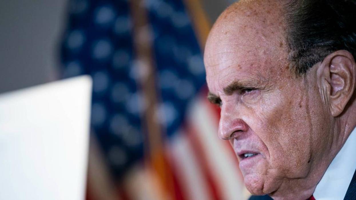 Former New York City Mayor Rudy Giuliani