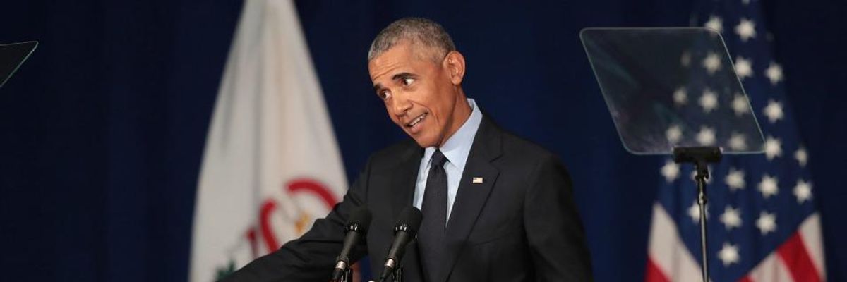 Chided for Working Against It as President, Obama's Backing of Medicare for All Called 'Thrilling' Shift