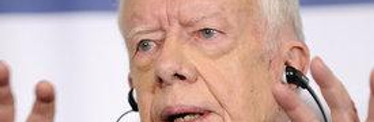 Jimmy Carter Slams Citizens United as Threat to Democracy
