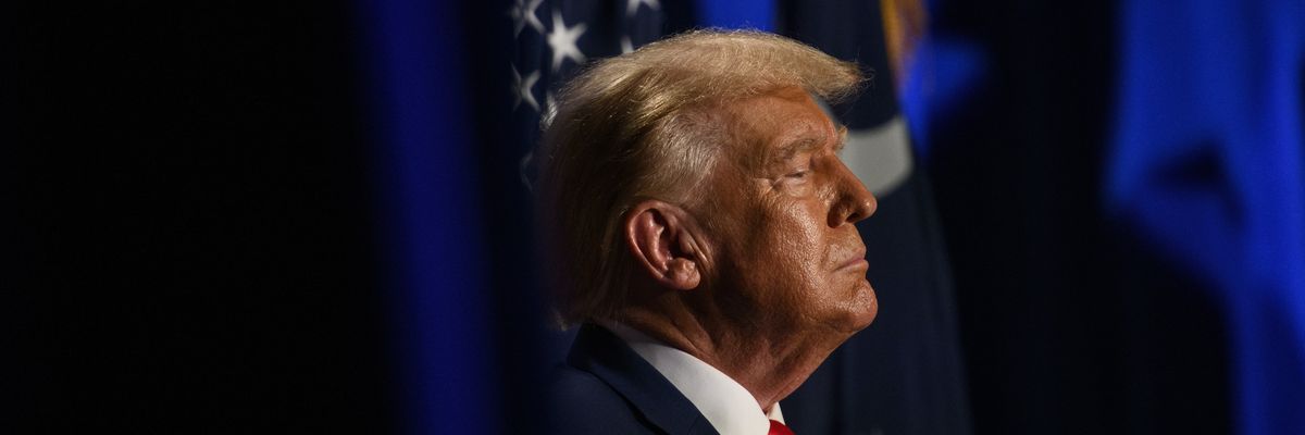 Former President Donald Trump in South Carolina