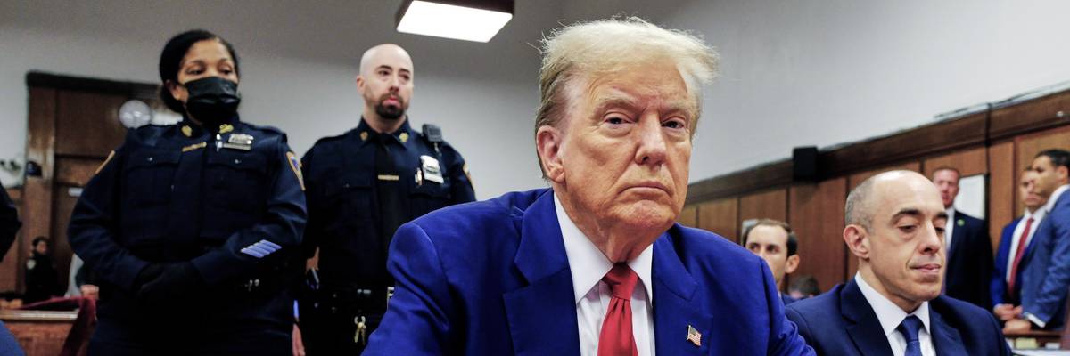 Former President Donald Trump's Hush Money Trial Continues In New York