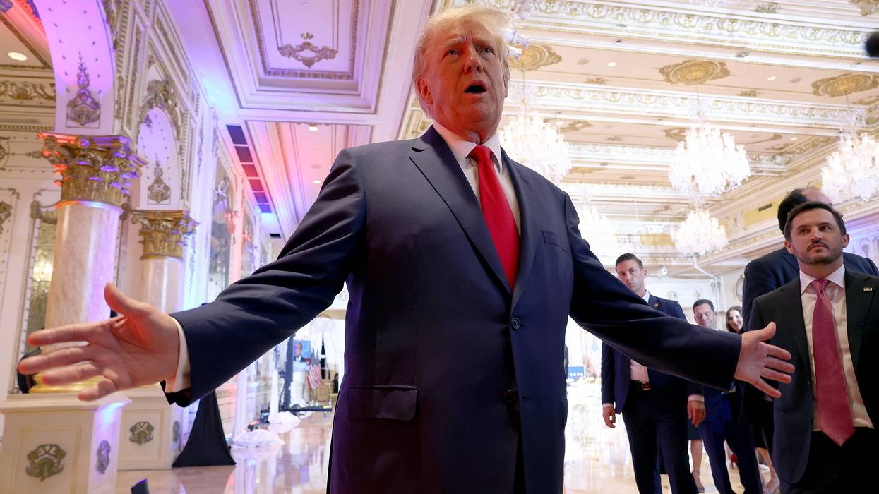 Former President Donald Trump Spends Midterm Election Night At Mar-a-Lago