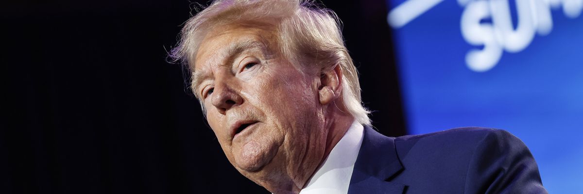 Former President Donald Trump