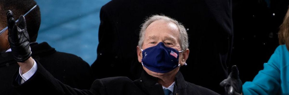 George W. Bush's Finest Piece of War Is a Blood-Stained Iraq