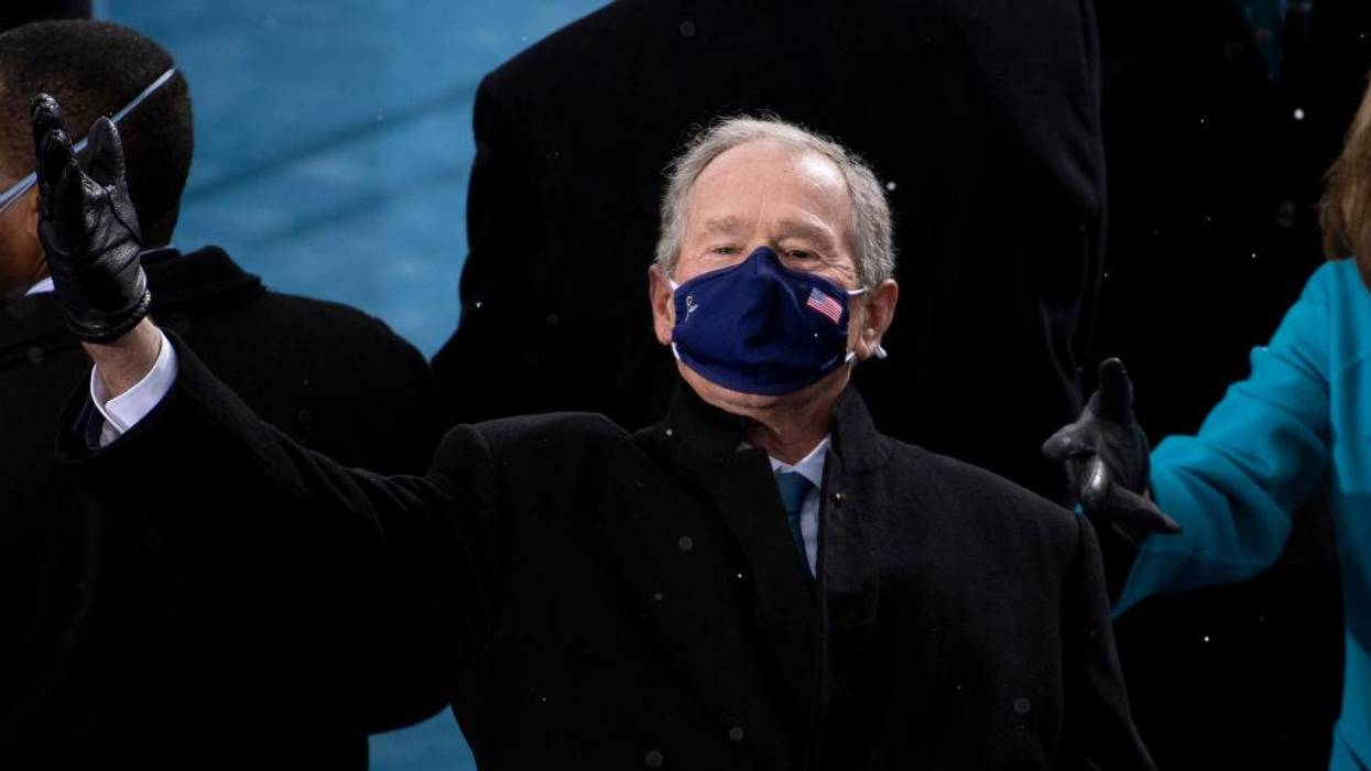 George W. Bush's Finest Piece of War Is a Blood-Stained Iraq