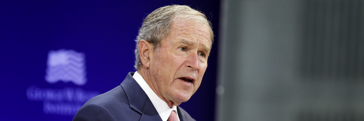 George W. Bush & GOP Lack Standing to Bash Trump for Racism