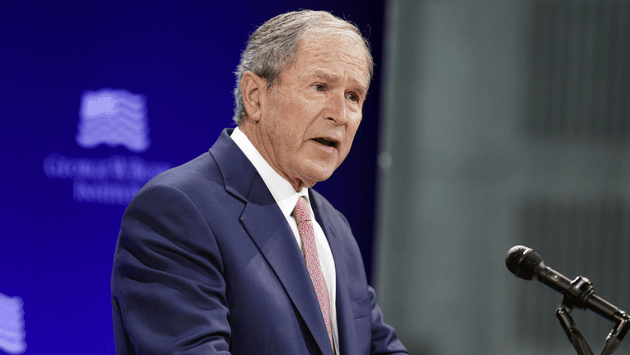 George W. Bush & GOP Lack Standing to Bash Trump for Racism