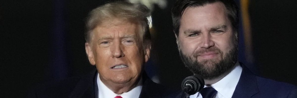 Former President Trump Holds Rally In Support Of Ohio Senate Candidate JD Vance