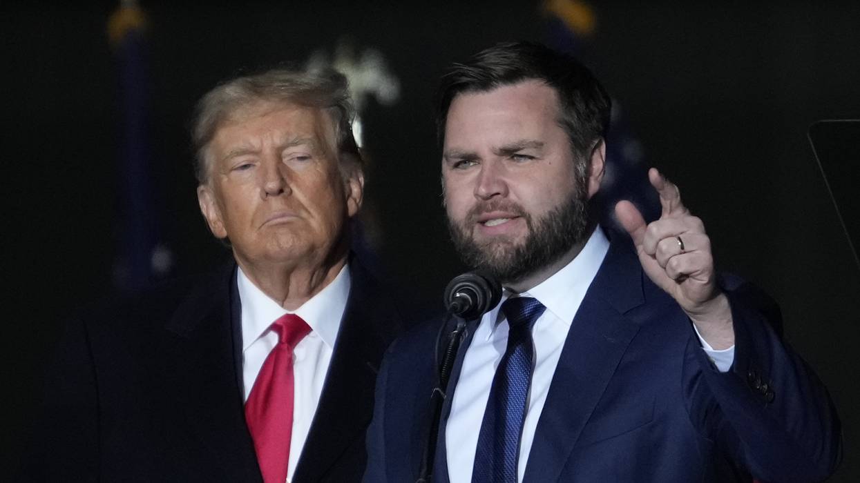 Former President Trump Holds Rally In Support Of Ohio Senate Candidate JD Vance
