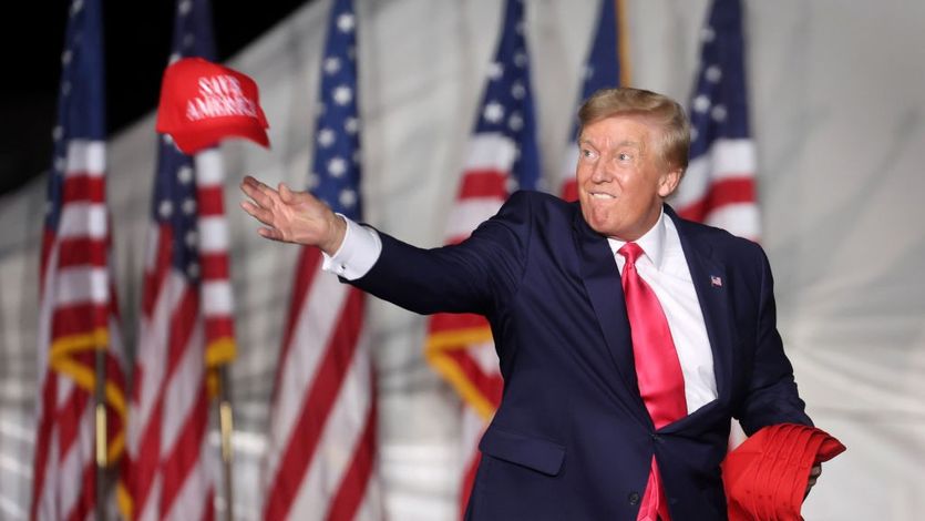 Former President Trump Holds Rally In Support Of Wisconsin Candidates