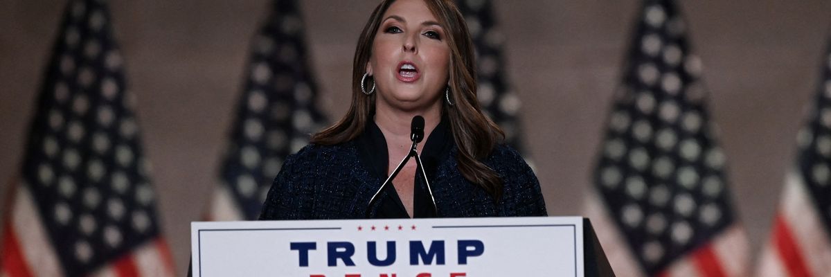 Former RNC Chair Ronna McDaniel speaks at 2020 GOP convention
