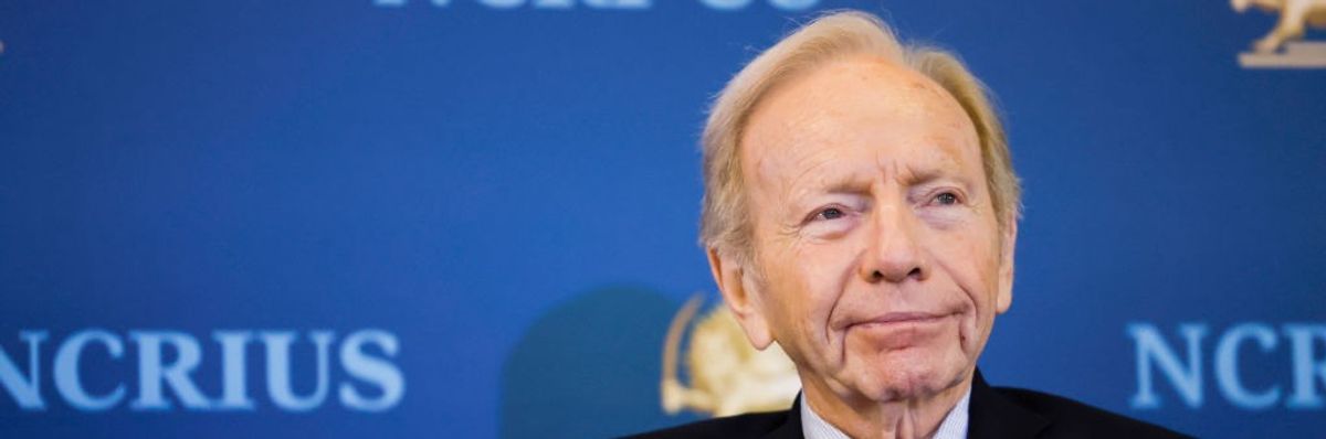 Former Sen. Joe Lieberman