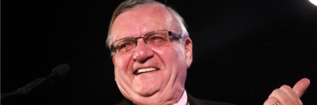 'Law Is Dead in America': Presidential Pardon of Sheriff Joe Arpaio Widely Condemned