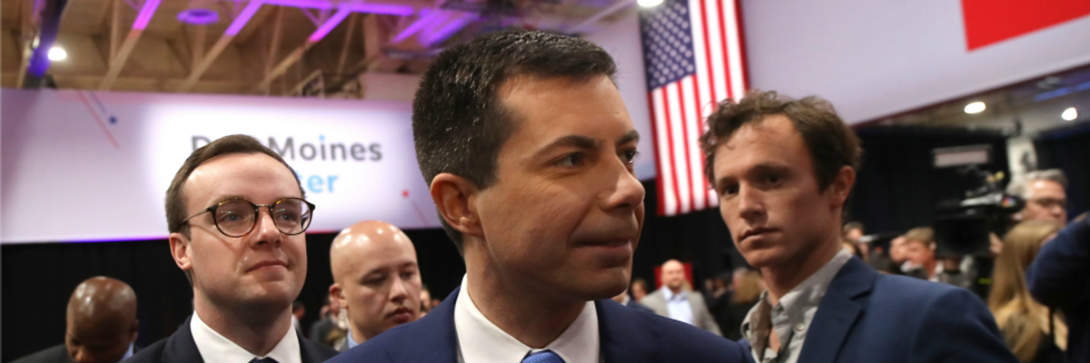 While Sanders Declares Victory in Iowa Popular Vote, Buttigieg Chided for Claiming He 'Officially Won' Based on Error-Filled Delegate Count