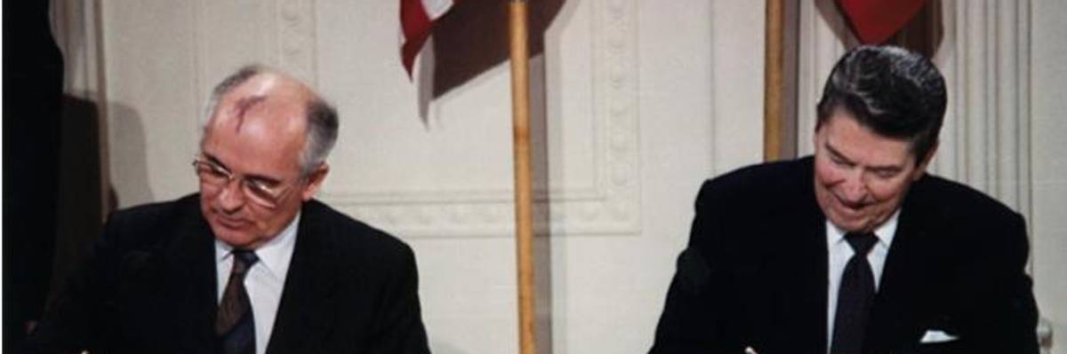 Gorbachev: Trump Ditching Nuclear Treaty With Russia Poses 'Dire Threat to Peace'