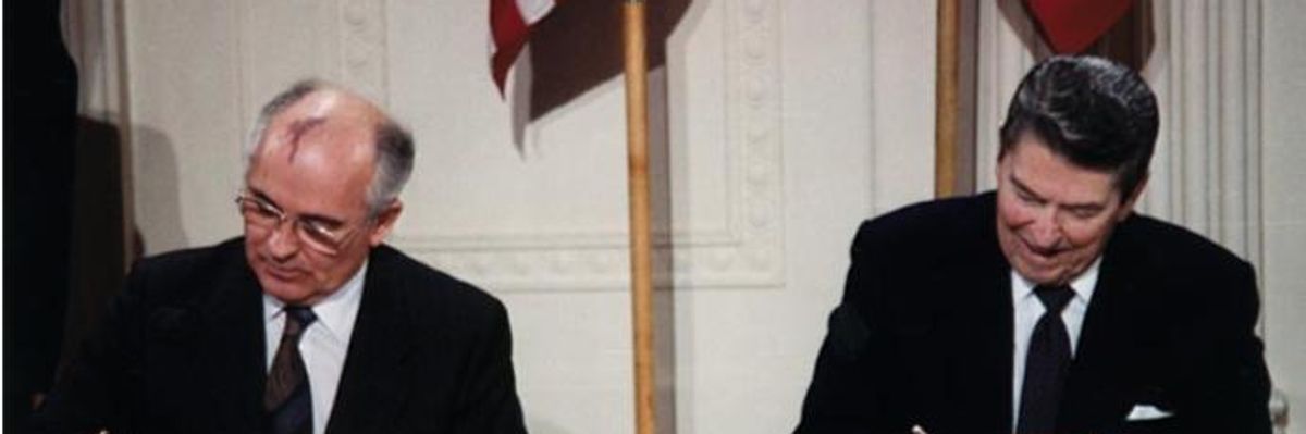 Gorbachev: Trump Ditching Nuclear Treaty With Russia Poses 'Dire Threat to Peace'